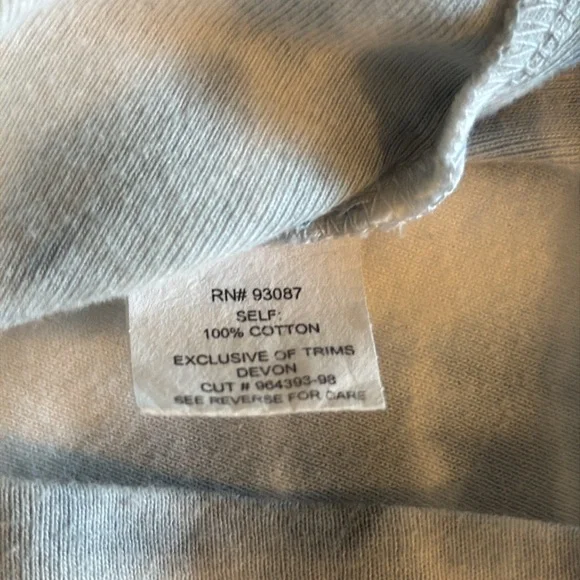 Bleu Clair Women’s Crochet look Collar Sleeveless Tie Dye Shades Of Blue… - Picture 9 of 9